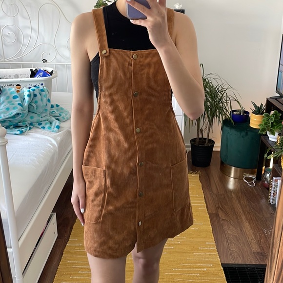 SALE!! Brown corduroy dress. - Picture 2 of 3
